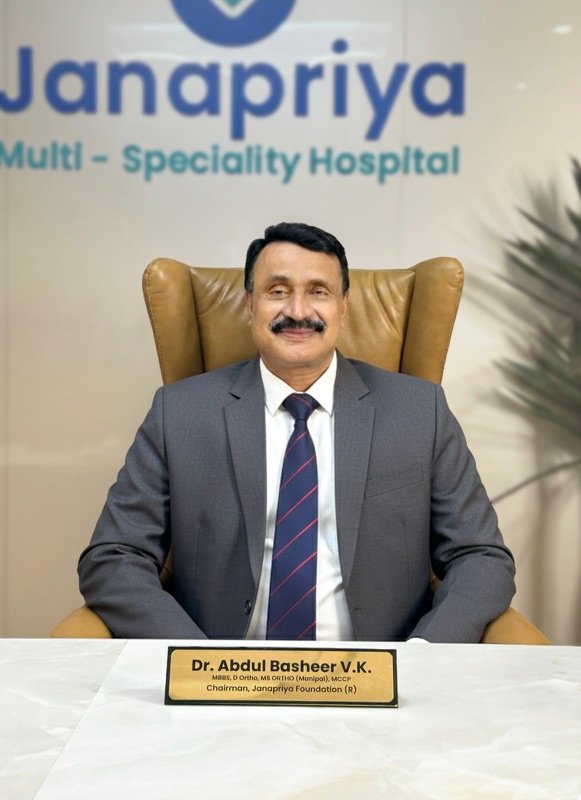 Dr. Abdul Basheer V. K., Chairman of Janapriya Central School