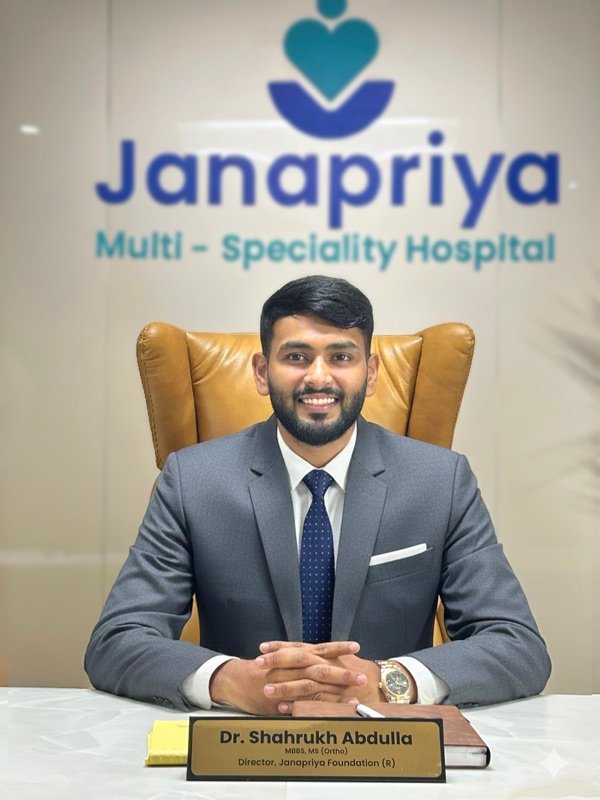 Portrait of Dr. Shahrukh Abdullah, Managing Director